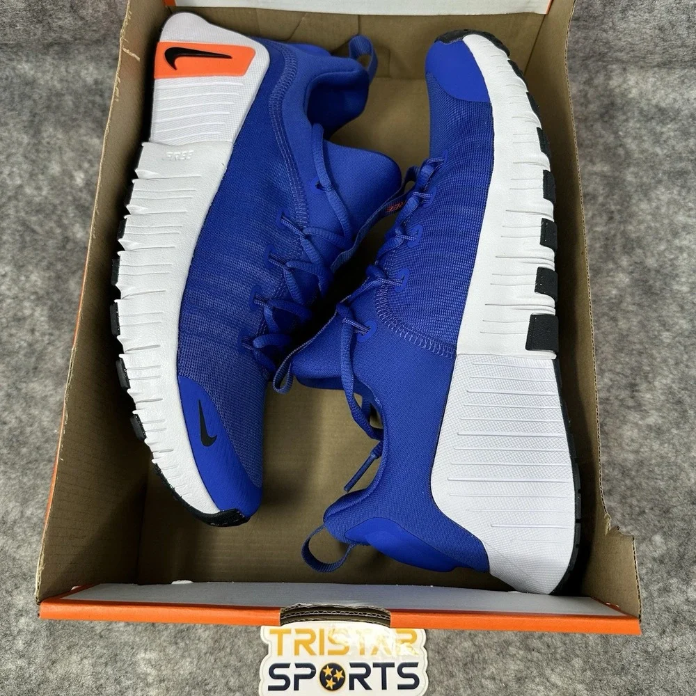 Nike Free Metcon 6 Training Shoes Mens Sz 11.5 Astronomy Blue White FJ7127-401